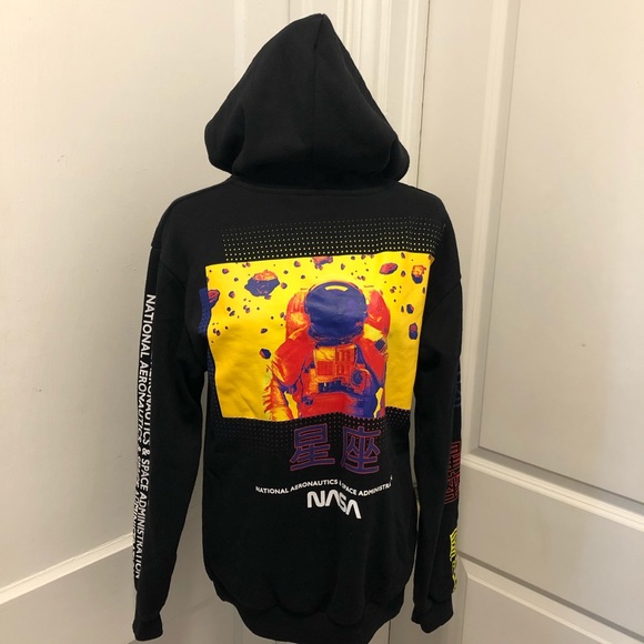 Hyper space nasa men’s hoodie size small - Picture 3 of 6